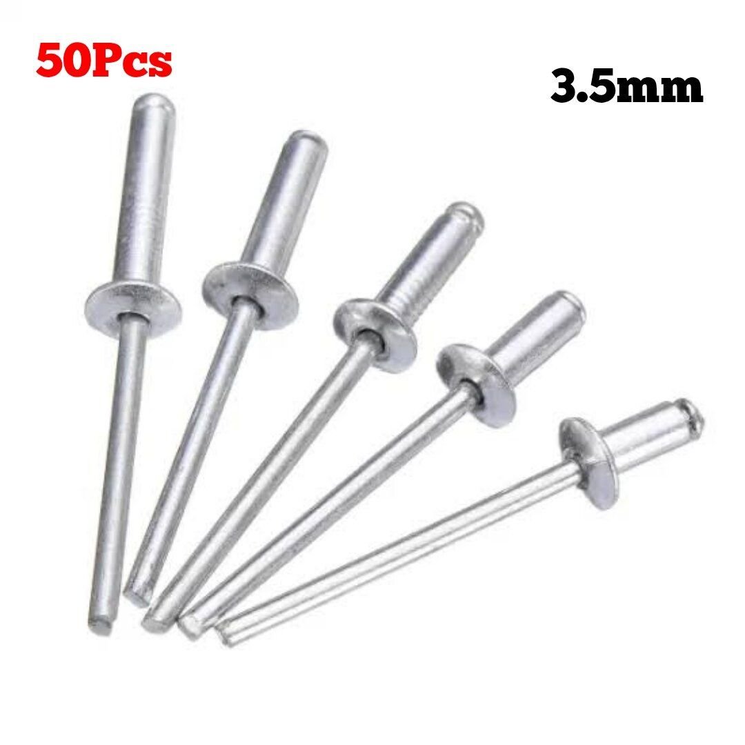 50Pcs 3.5mm blind rivets for rivet gun