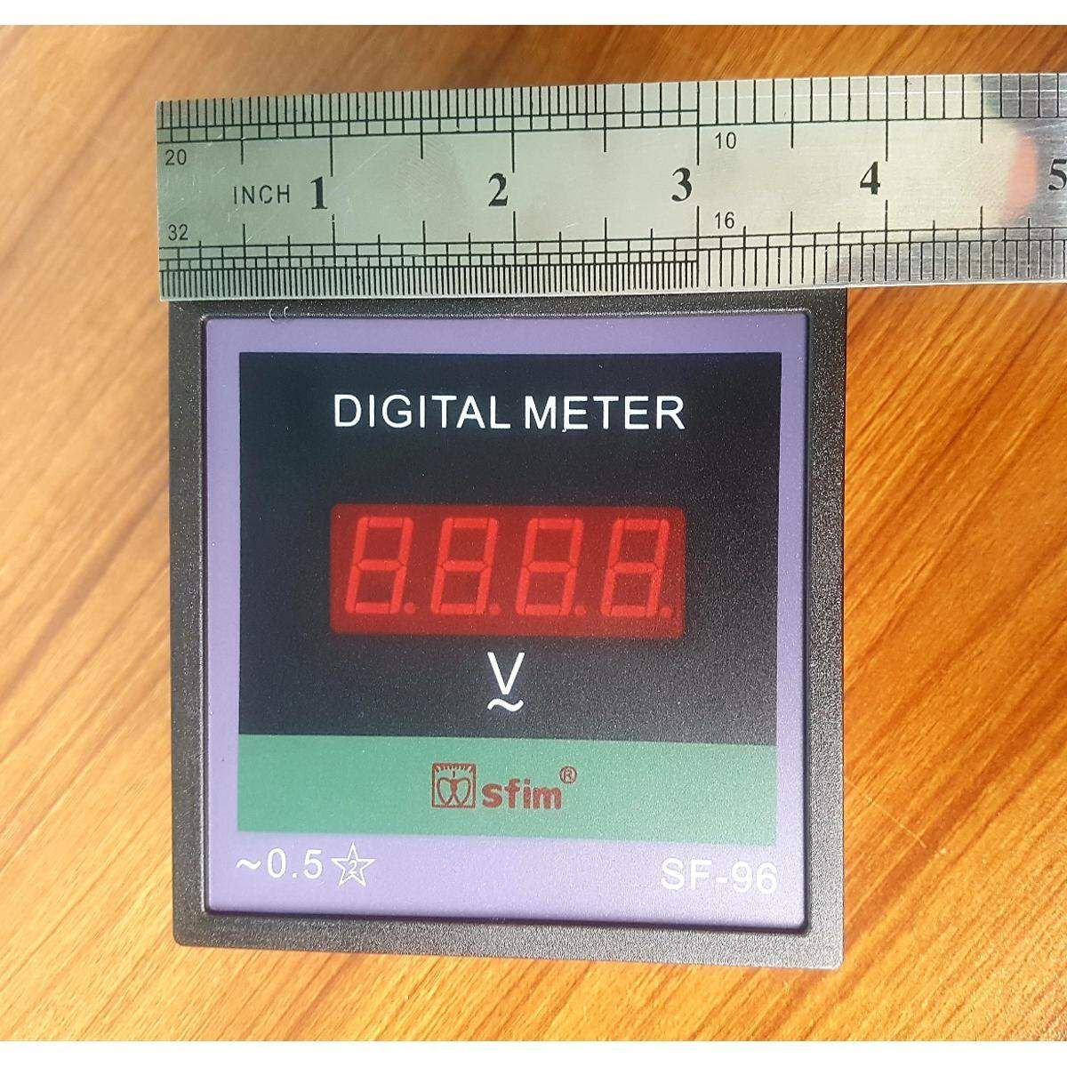 Digital volt meter panel meter Model sf-96 Ac 30v- 500Vac