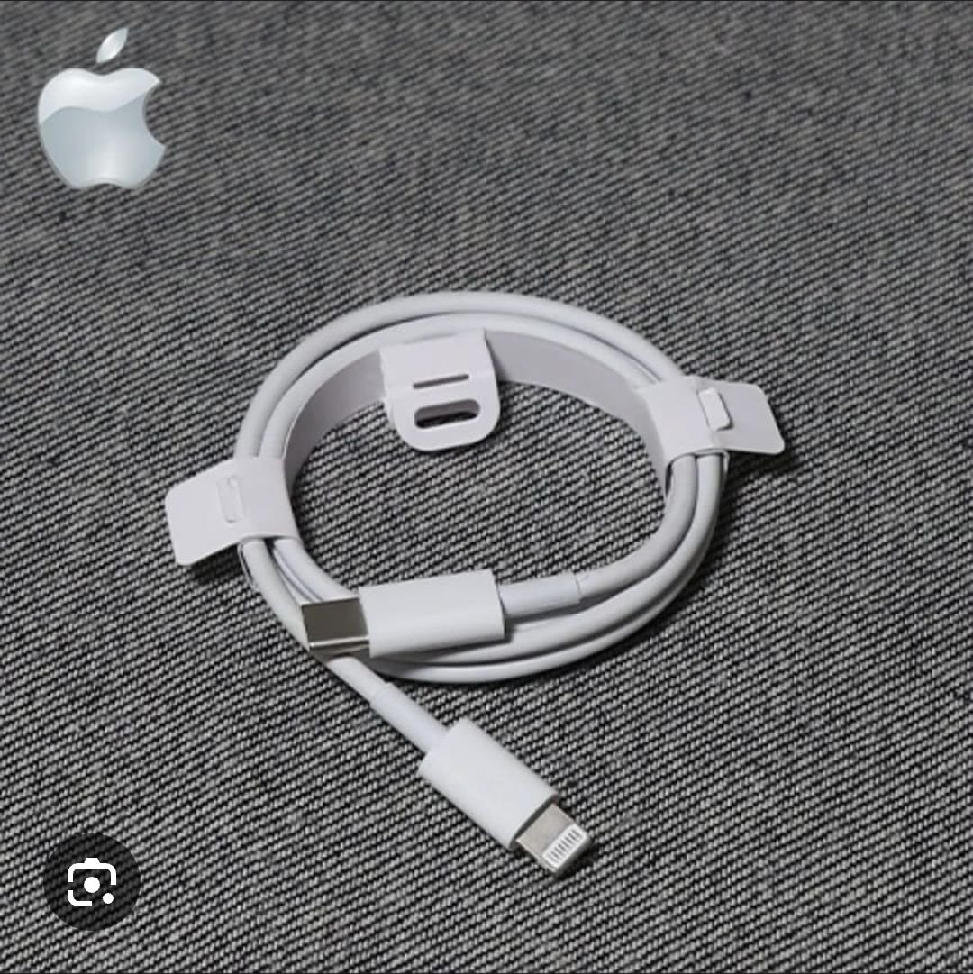 Type C To Type Lighting Cable Type C To Type Apple Fast Charging Cable Support 5A White 1.2M