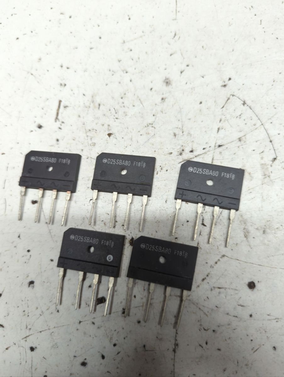 KBU1010 1000V 10A Bridge Rectifier 4 Pin-5Pcs