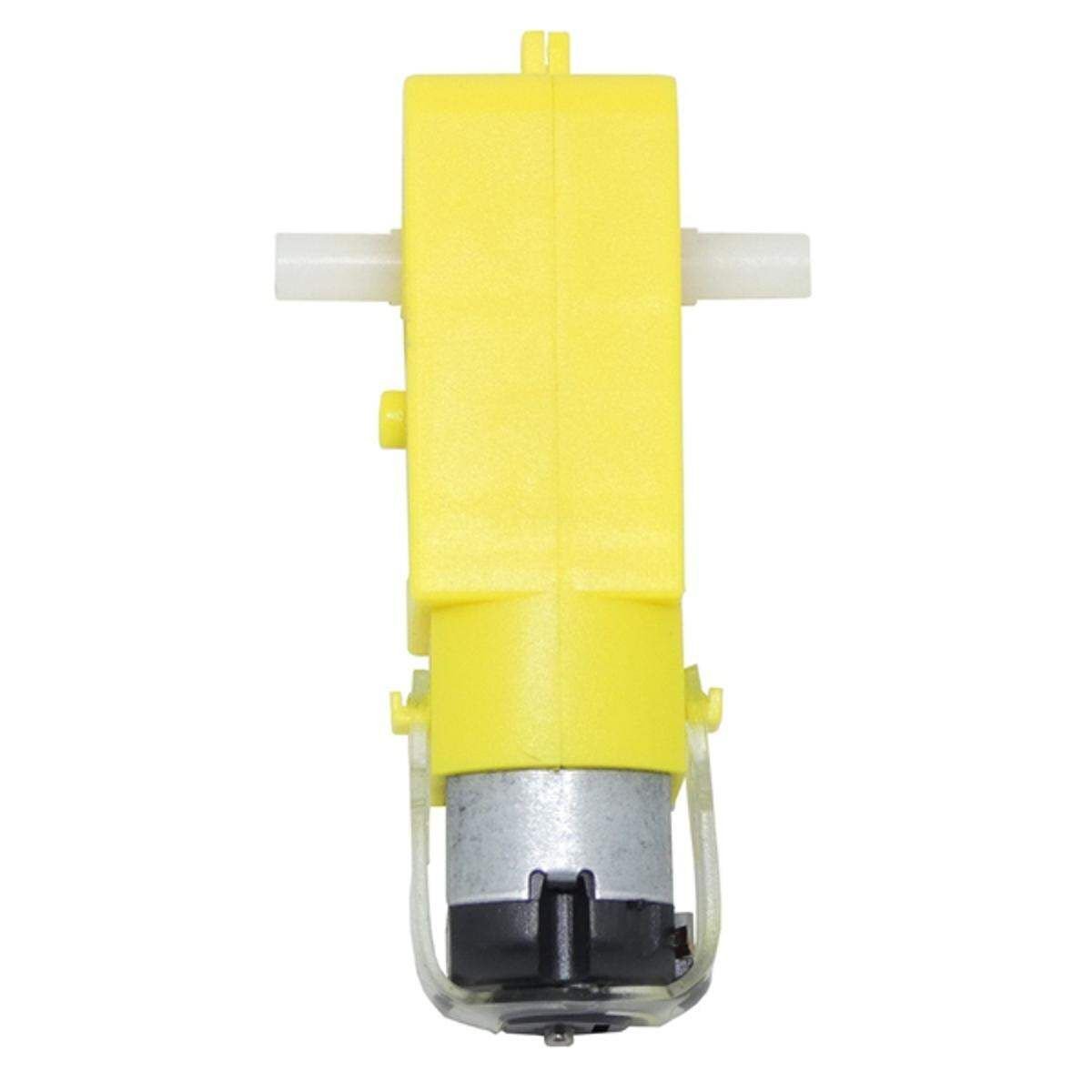 Yellow Gear Motor 3-9v With 48 To 1 Reduction Dual Shaft
