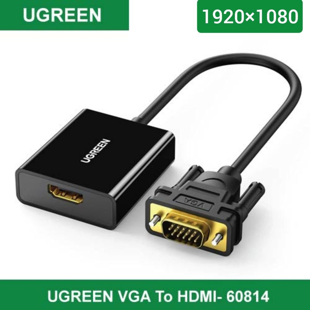 UGREEN CM 513 VGA To HDMI Converter Adapter