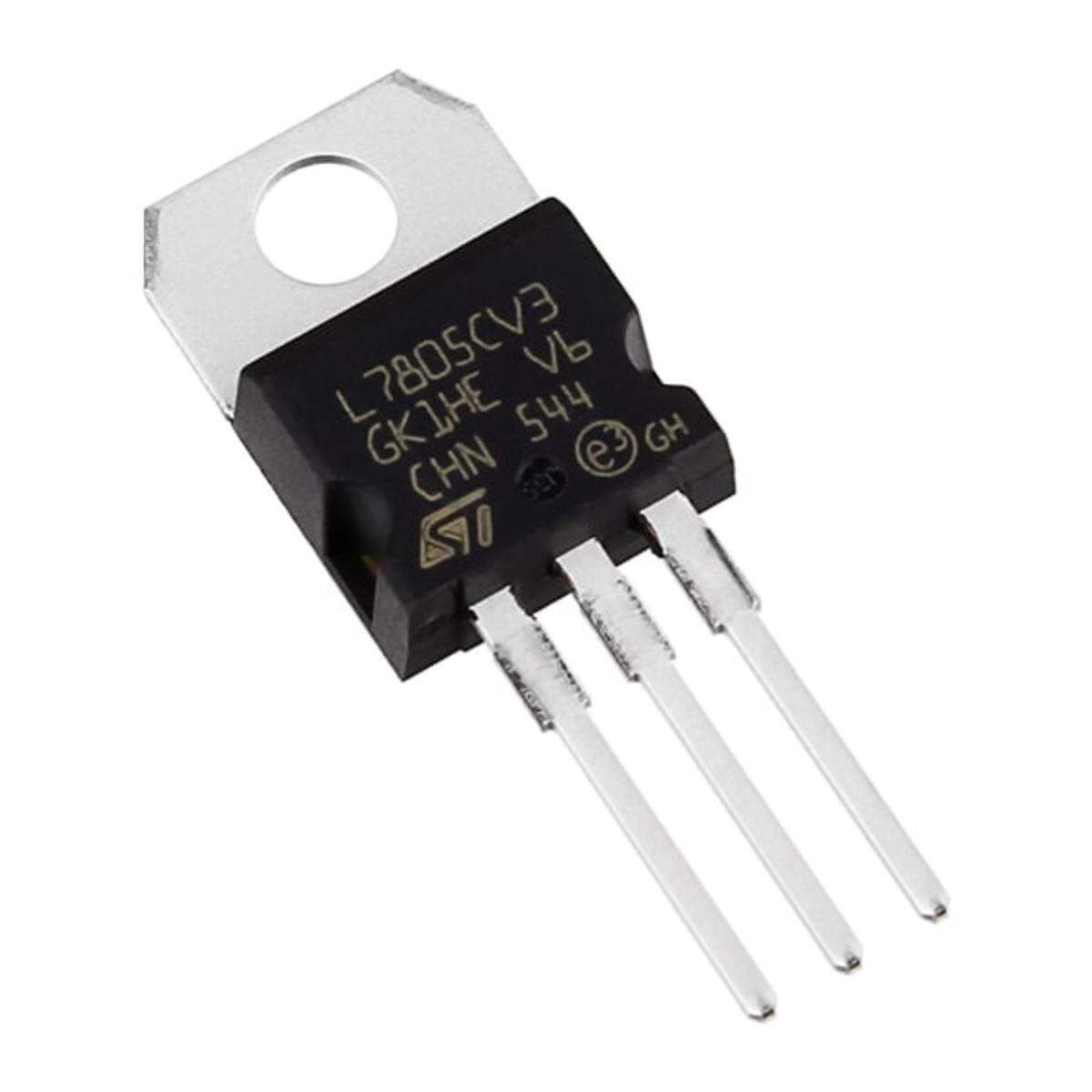 3 piece L7805 THREE-TERMINAL POSITIVE REGULATORS PROVIDE 5V FIXED OUTPUT