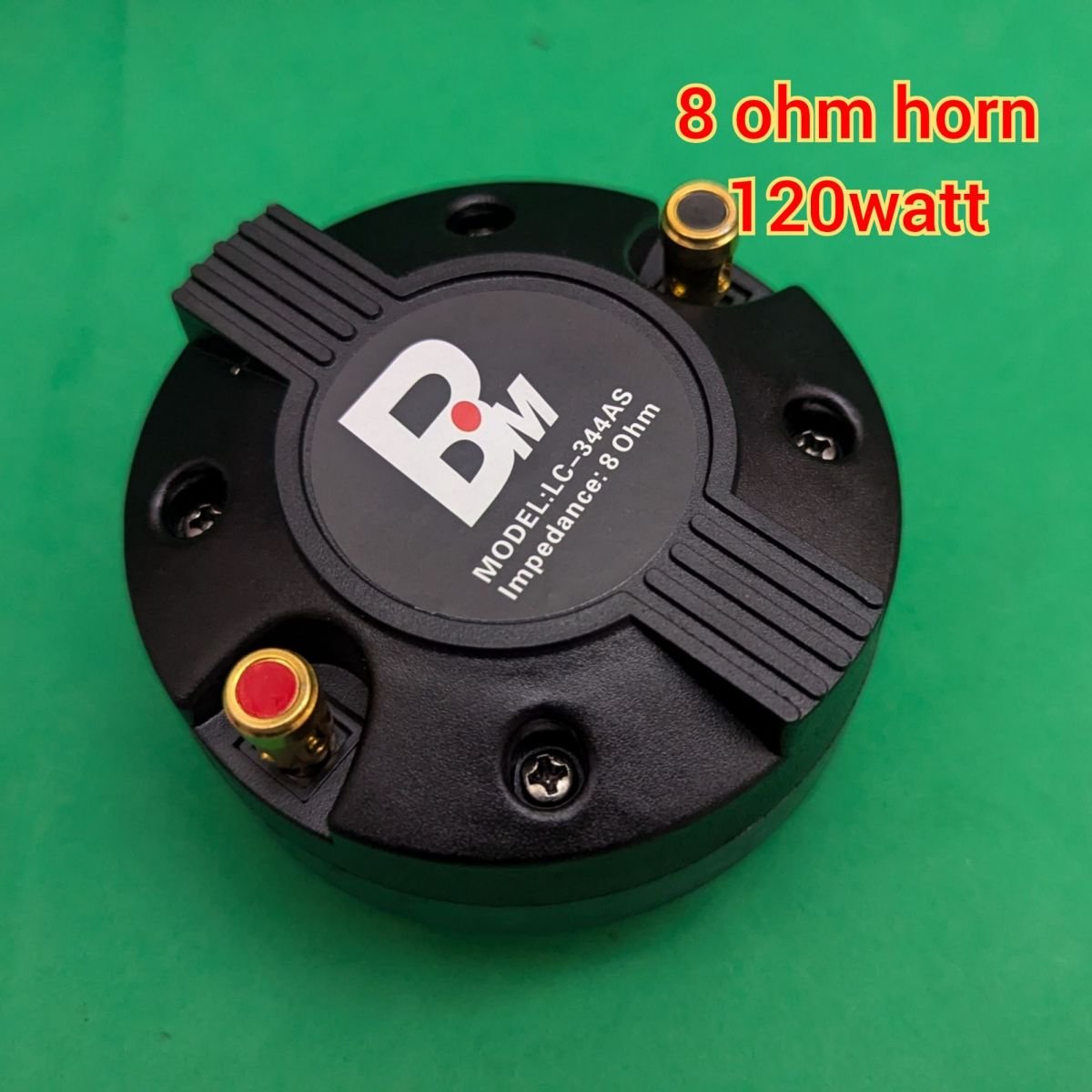 34mm magnet horn tweeter high quality BM HORN TWEETER Speaker Titanium-film Tweeter Driver Head 120w 8ohm 34mm Voice Coil Diameter