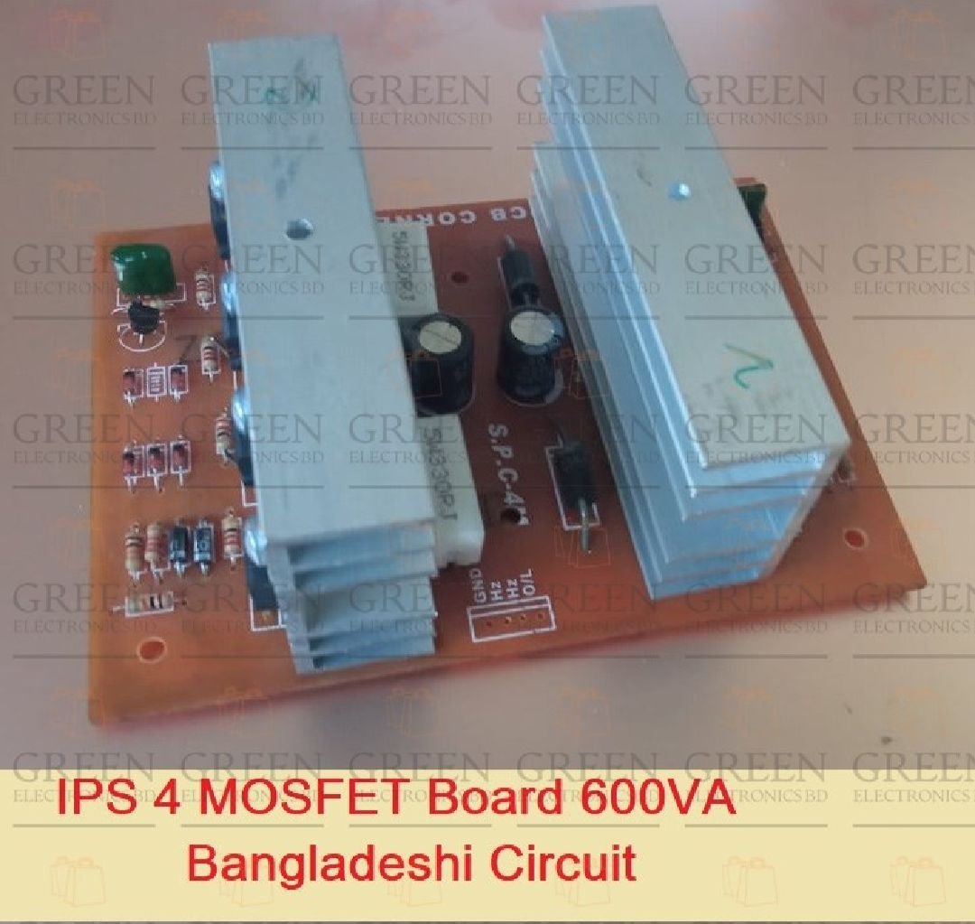 IPS 4 MOSFET Board 600-800VA Bangladeshi Circuit