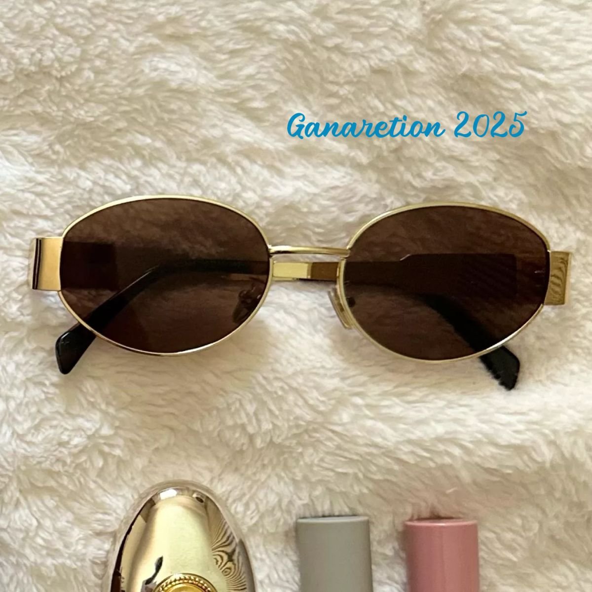 High Quality Eyeglass Vintage Oval Sunglasses Modern Small Frame Sun Glasses Women Fashion Eyewear