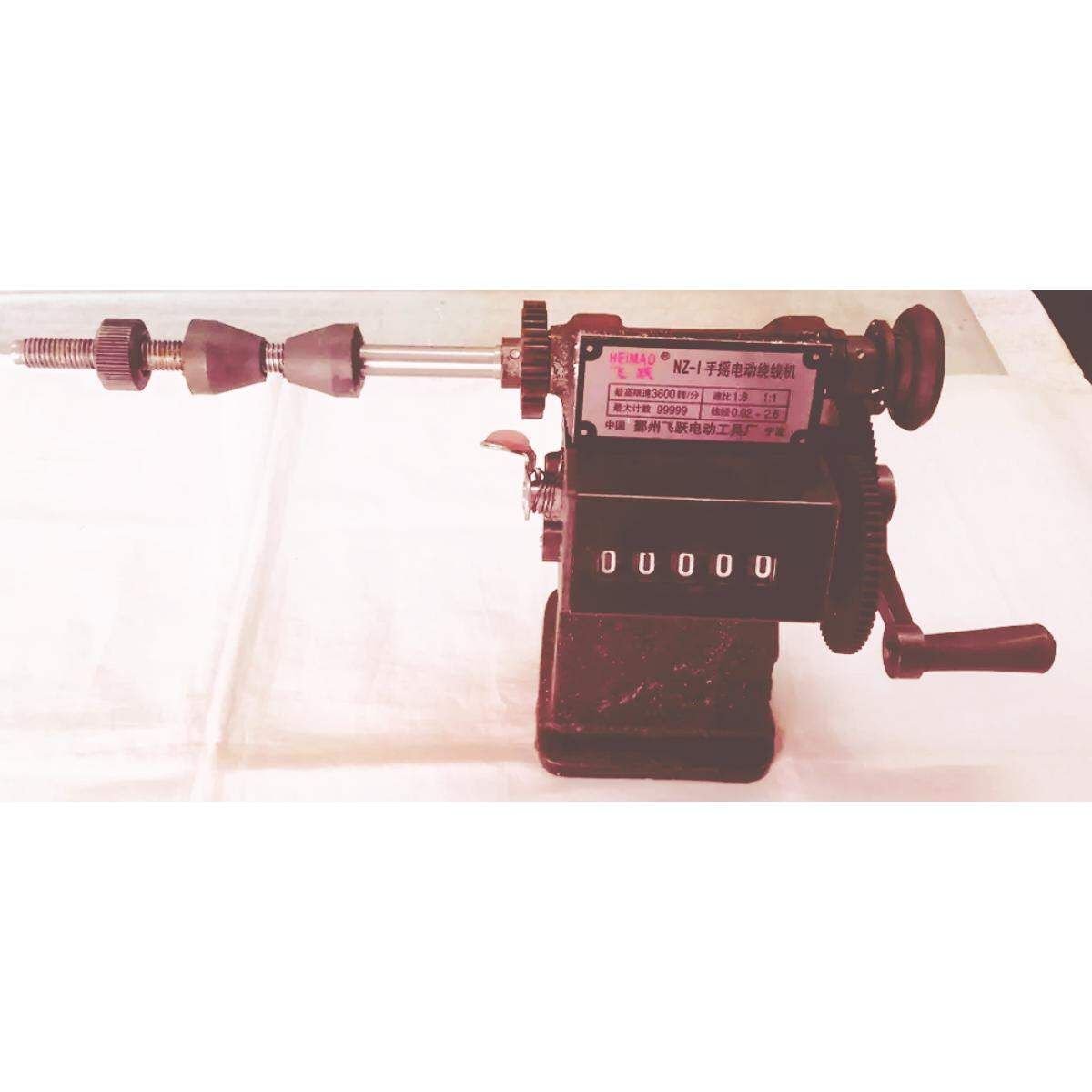Manual counting, fan coil winding machine transformer winding machine
