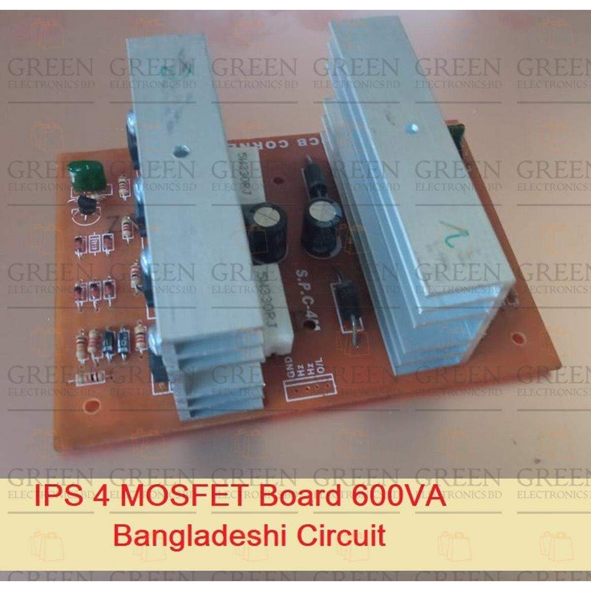 IPS 4 MOSFET Board 600VA Bangladeshi Circuit