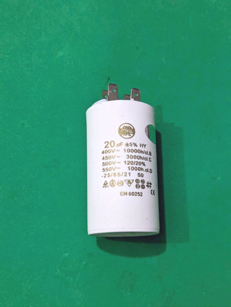Pump Motor Runing Capacitor 20uf Motor Capacitor Pump Capacitor