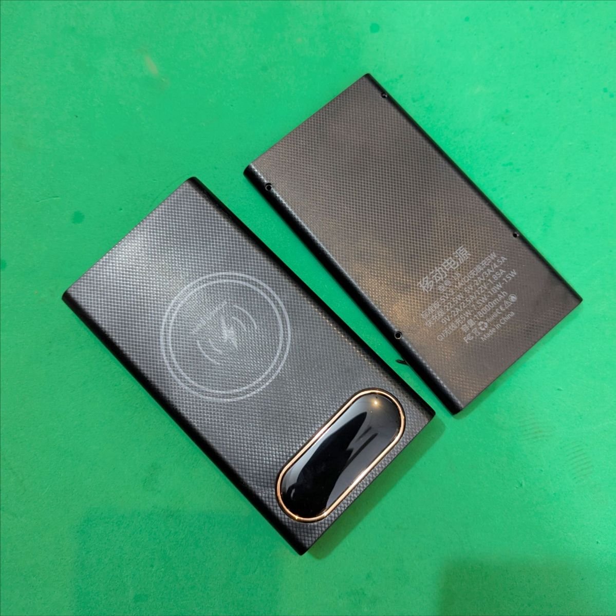 6 Cell 18650Battery Wirless Power Bank Box 18W Fast Charging LCD Display 20000MAh Power Board for 6X18650 Battery DIY Powerbank Case(C)