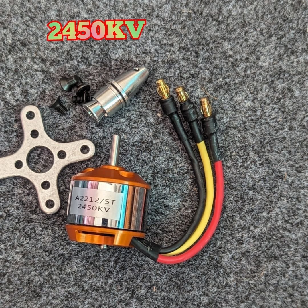 A2212 2450KV Brushless Outrunner Brashless Motor - motor