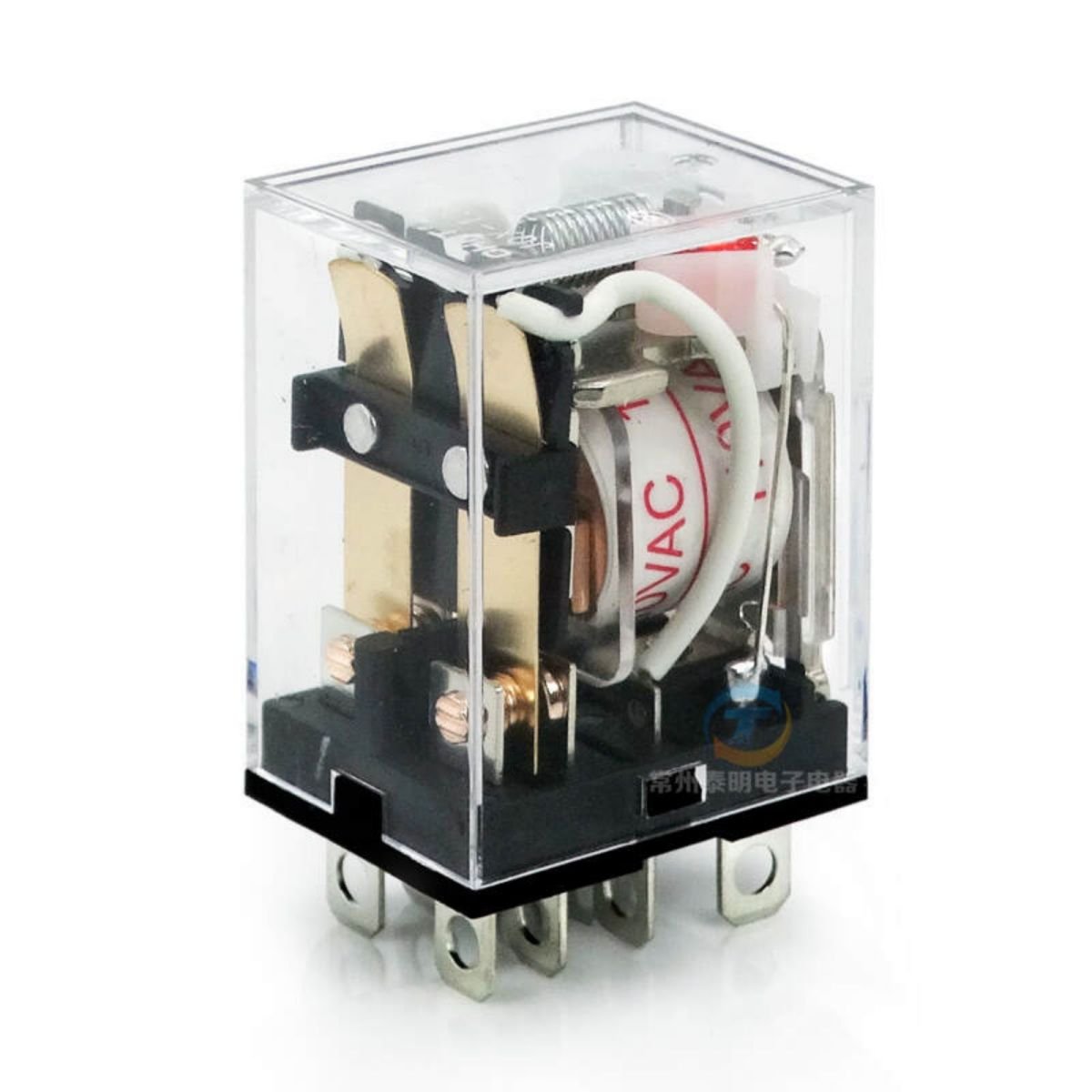 8 pin 220vac Relay nc no connection