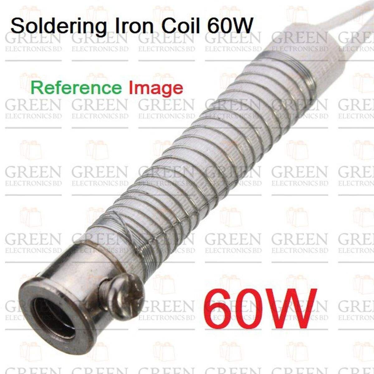 60 w সোল্ডারিং আয়রন কয়েল ac 220v 60 ওয়াট সোল্ডারিং আয়রন কোর হিটিং এলিমেন্ট রিপ্লেসমেন্ট স্পেয়ার পার্টস ওয়েল্ডিং টুল 60 w সোল্ডারিং আয়রনের অভ্যন্তরের জন্য বৈদ্যুতিক আয়রন কোর