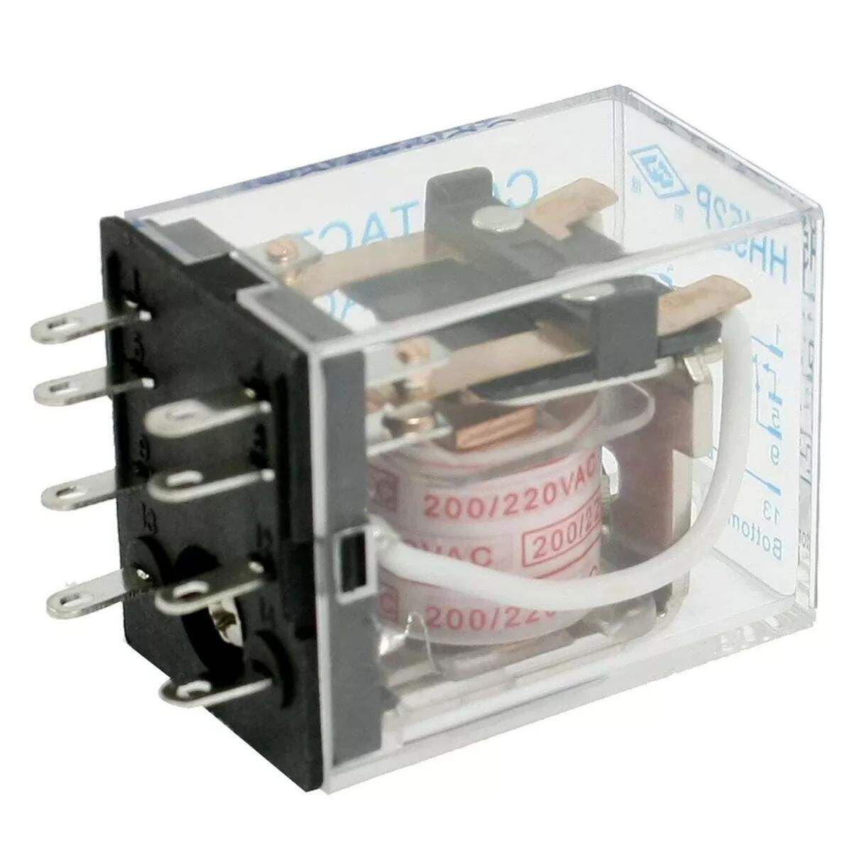 AC 220V/240V Coil 8 Pin DPDT Power Electromagnetic Relay