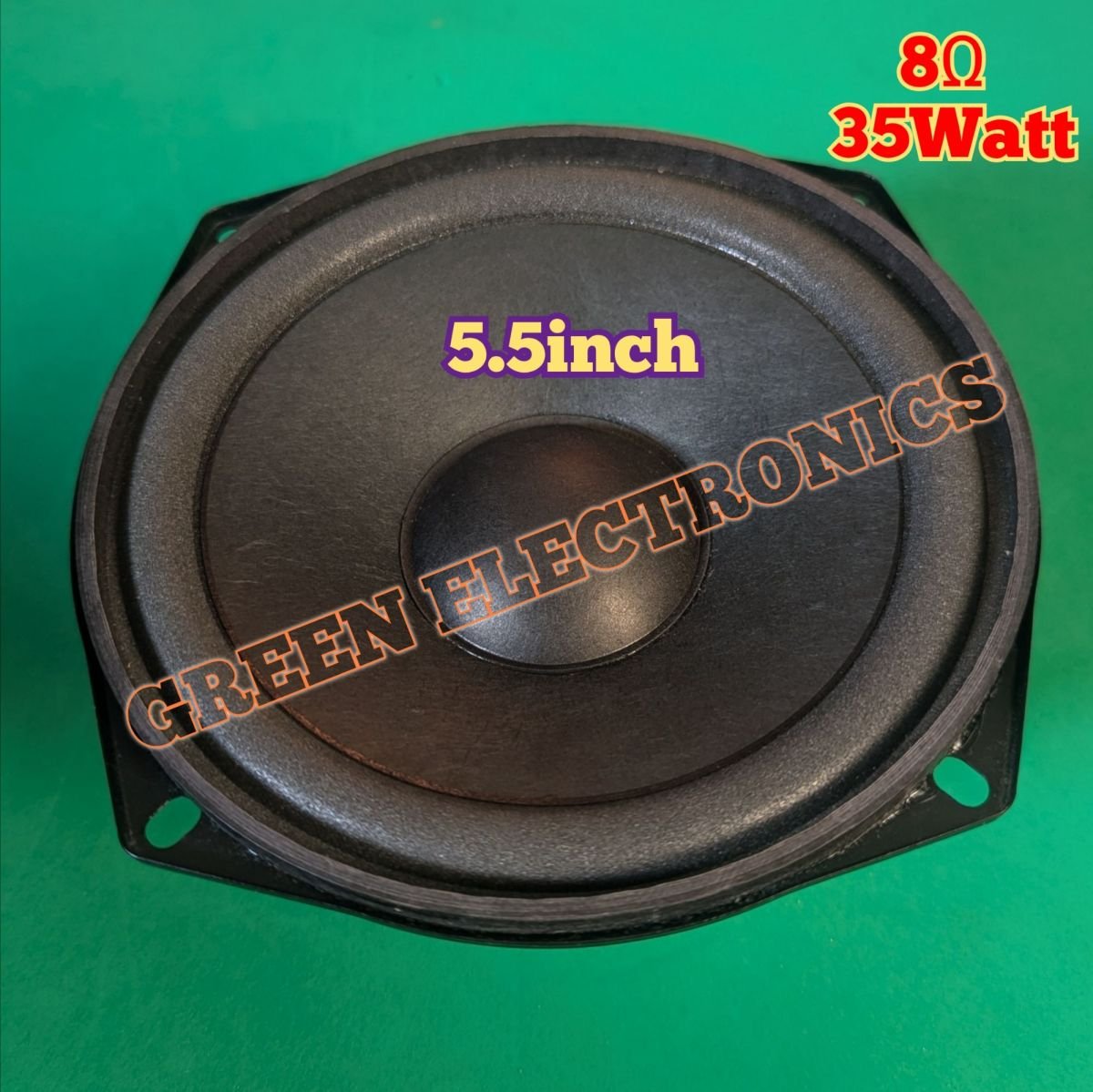 5.5 inch 6 ohm 30 watt high bass speaker