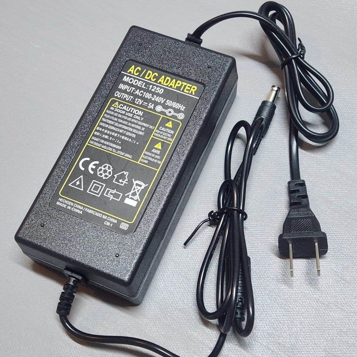 5.4Amp 12V Chargres Universal AC 220V To DC 12V 5.4A Power Adapter A065112-TD3 Charger For 775 Motor Pump LED Notebook LCD Monitor Switching Power Supply With AC Cables 12V 5A Power Adapter 60W for Combine CCTV Power LED TV LED Strip Light Charger - Multi