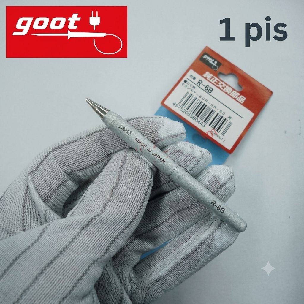 Original Goot Soldering Iron Tip 60W Replacement Bit - Made in Japan - 1 Piece