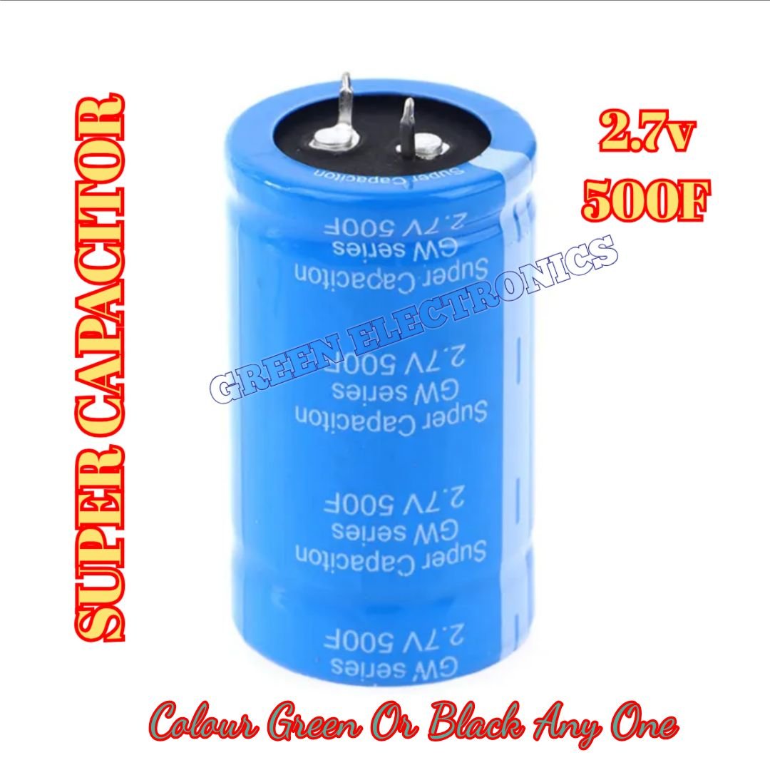 2.7V 500F Super Farad Capacitor Automotive Rectifier Brand New Cuilei