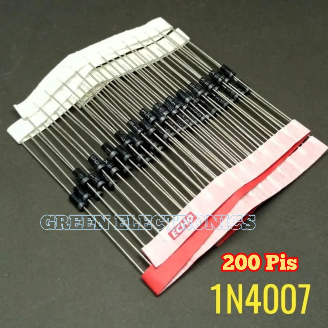 200pcs - Diode in4007 1000V 1A General Purpose Rectifier Diode IN4007