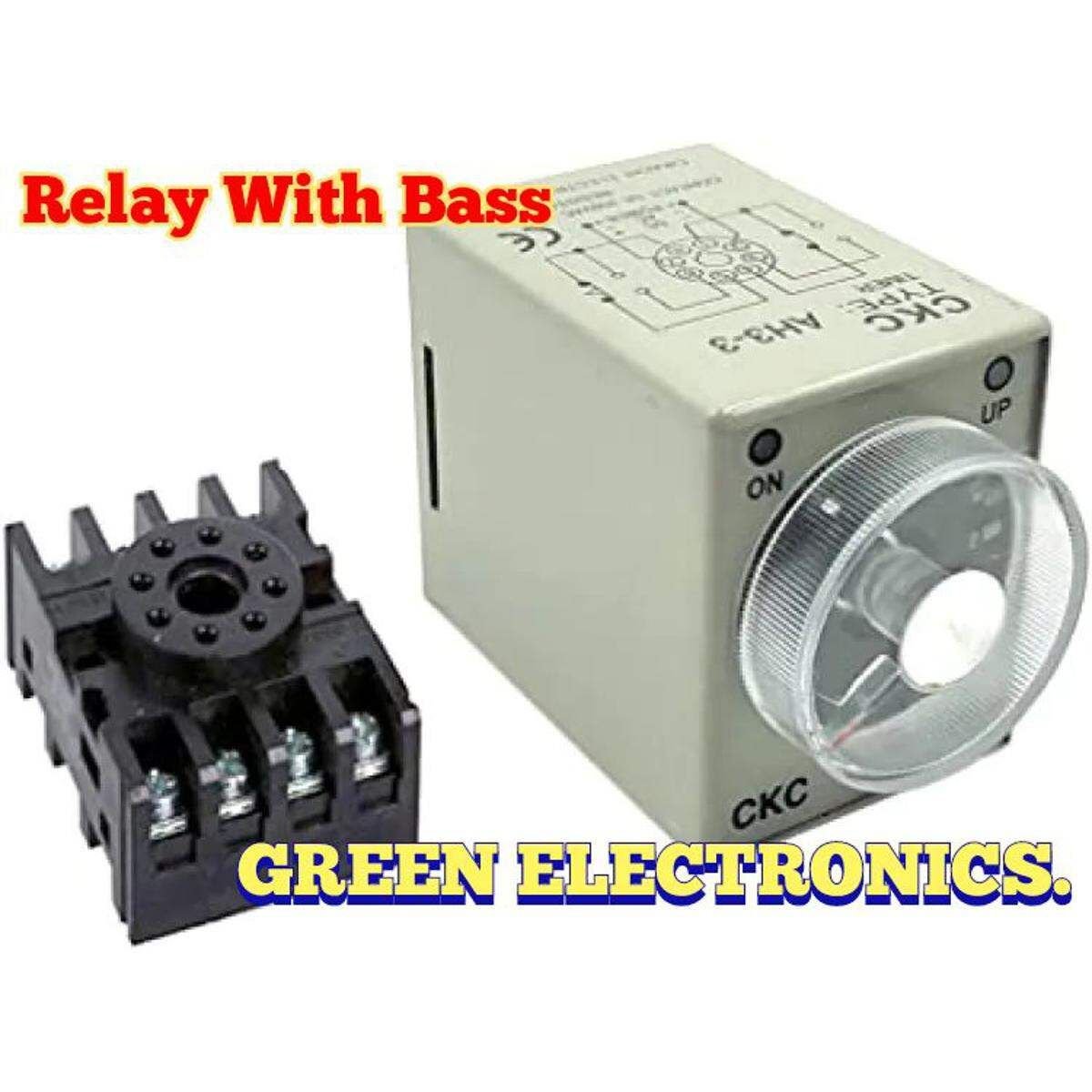 Ac220v Timer relay 0 to 60minuts socket free