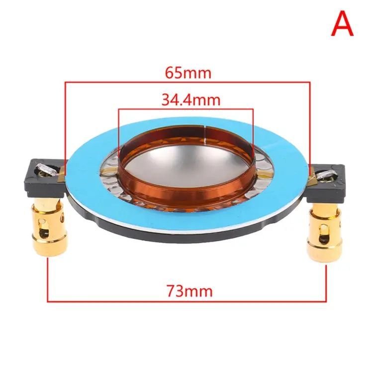 34mm Magnet Tweeter Voice Coil Membrane Titanium Film Treble Speaker Repair accessories DIY Parts
