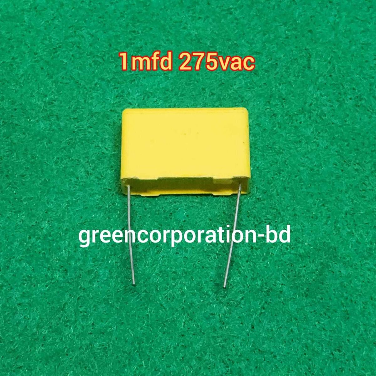 2Pcs 1uF 105k 275vac Polypropylene film capacitor