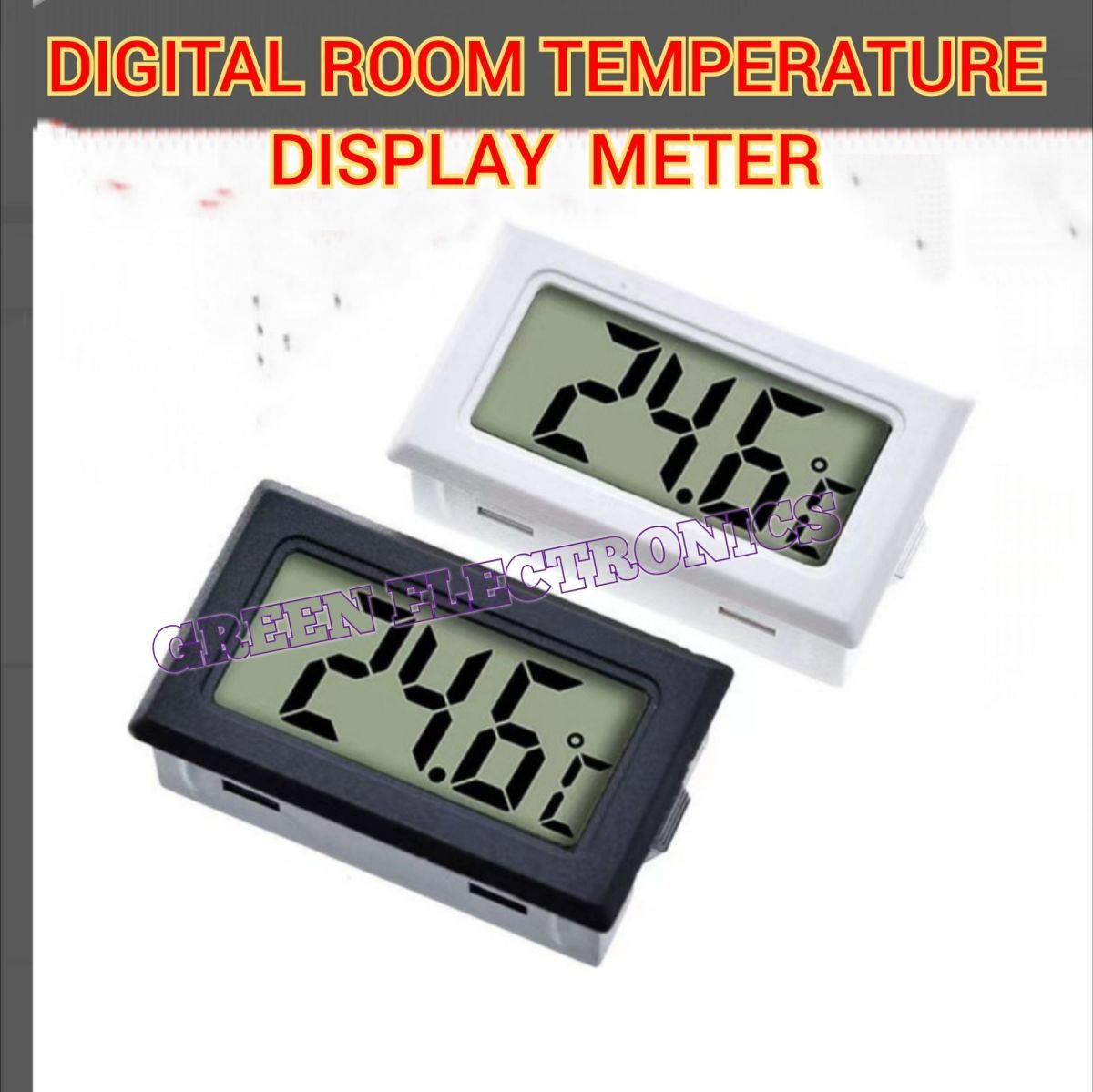 Mini Digital LCD Thermometer Sensor Thermometer • Mini Digital LCD Thermometer Sensor for accurate temperature readings. Sensor: internal included