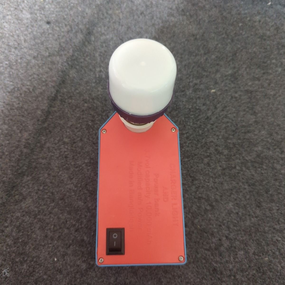 12watt 10000mah Portable light powerbank light