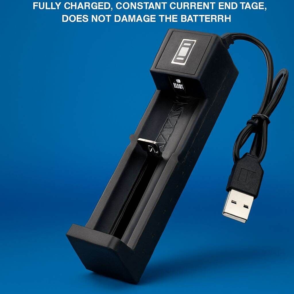 usb Intelligent charger, stops when fully charged, constant current and voltage, does not damage the battery