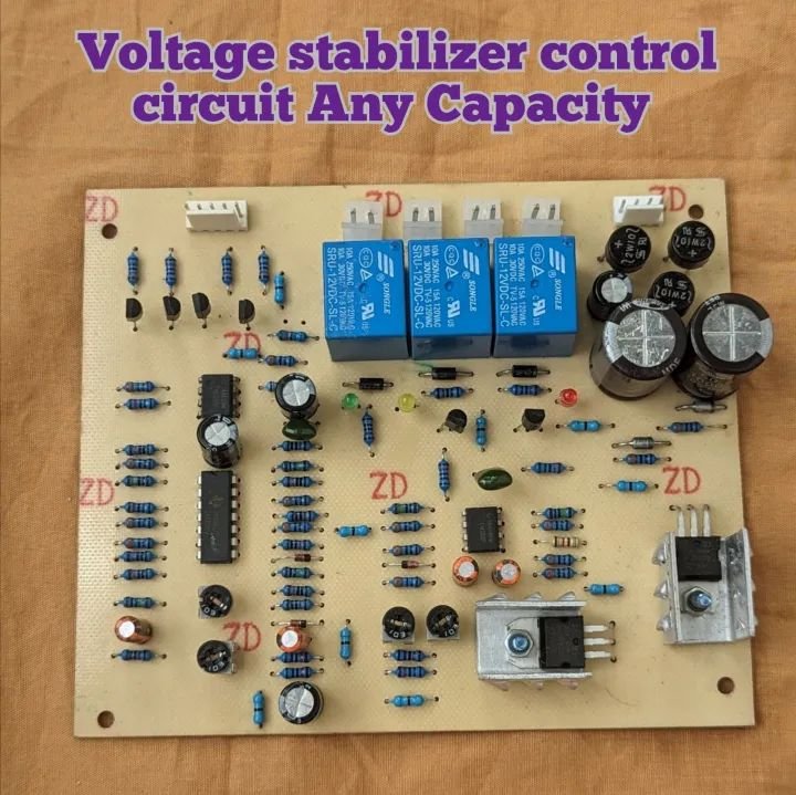 AVR (Automatic Voltage Stabilizer) Control Circuit Voltage Stabilizer Circuit 5kva To 1600kva Automatic Voltage Stabilizer Control Circuit Oil & Dry Type Voltage Reguletor Circuit