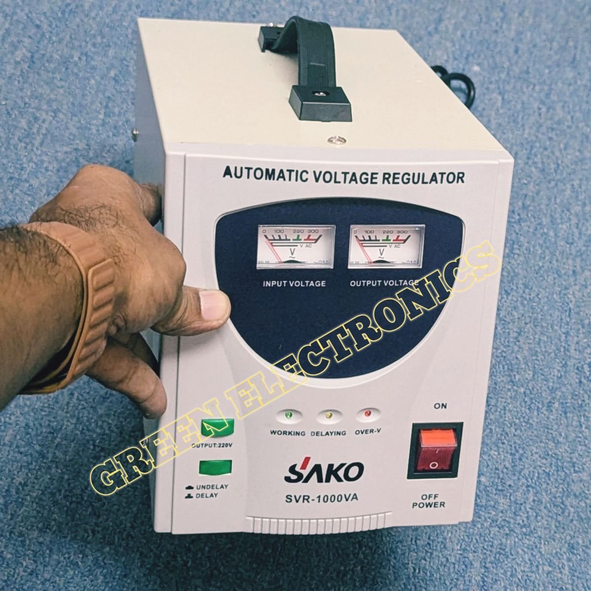 1000va Servo Type Automatic Voltage Stabilizer