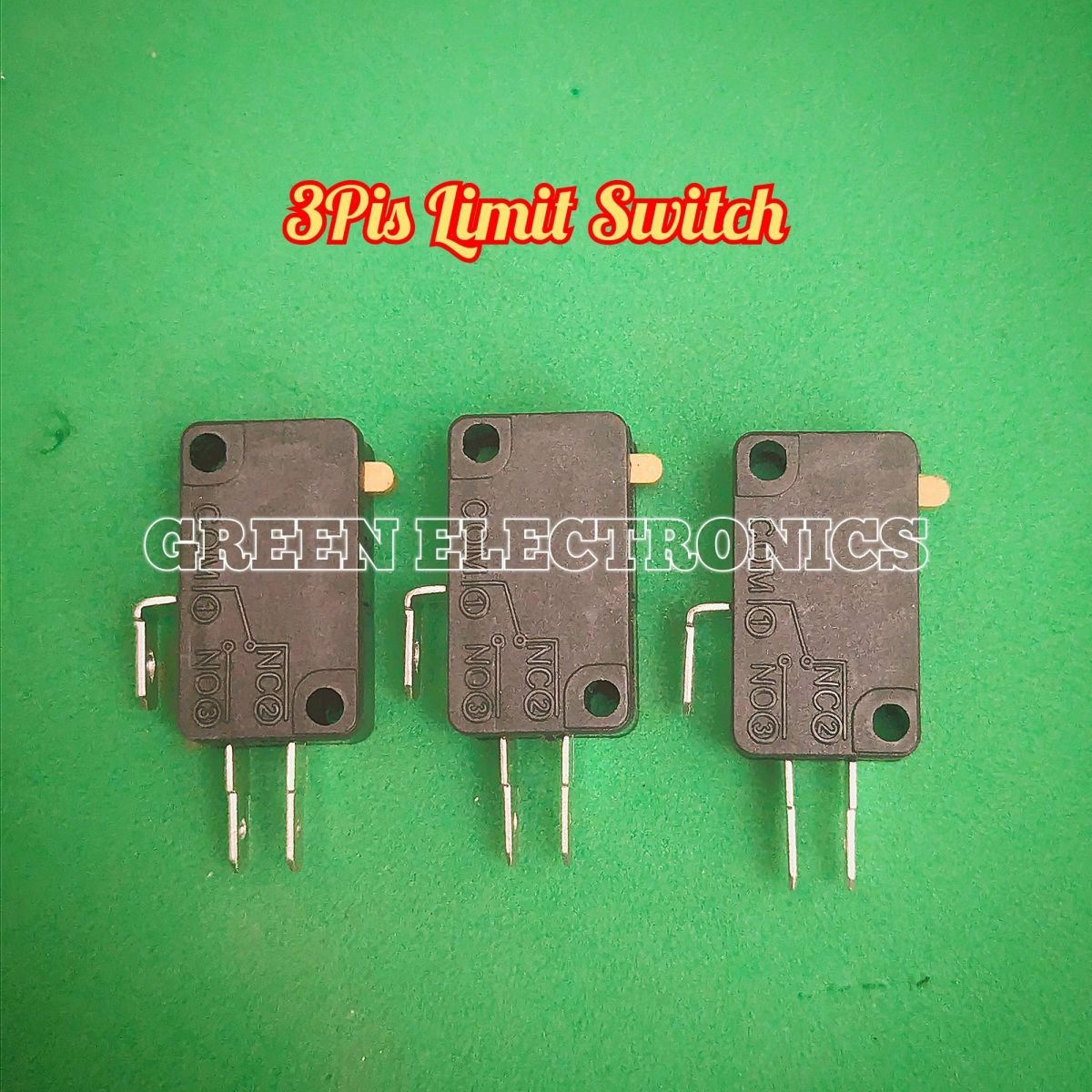 Limit Switch Without Hing 16A 250VAC SPDT 3 Pin Without Hing Lever Switch Micro Limit Switch Momentary Push Switch For 3D CNC Machine Electronic Project DIY