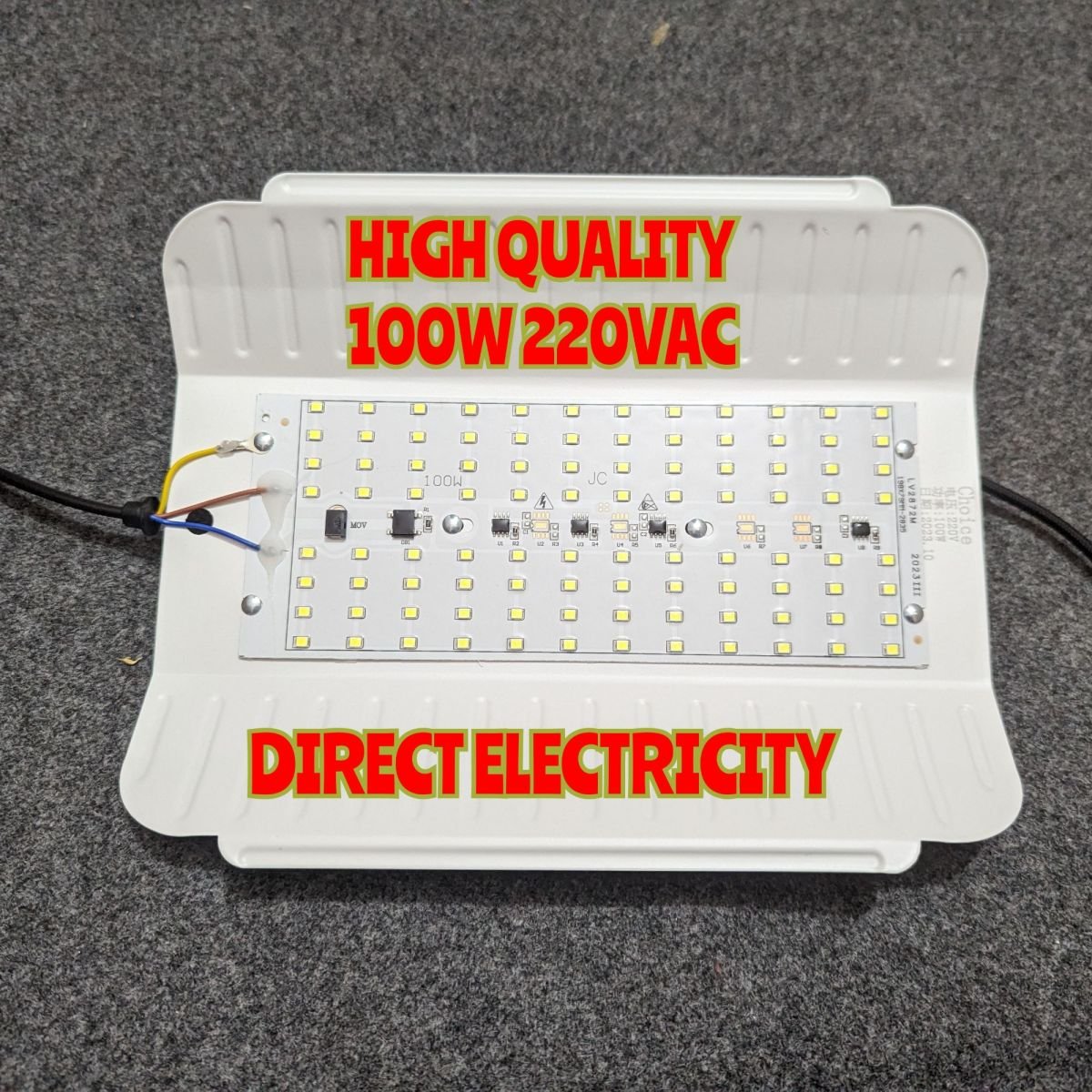 High quality lodine tungsten lamp 100 watt led flood light

waterproof