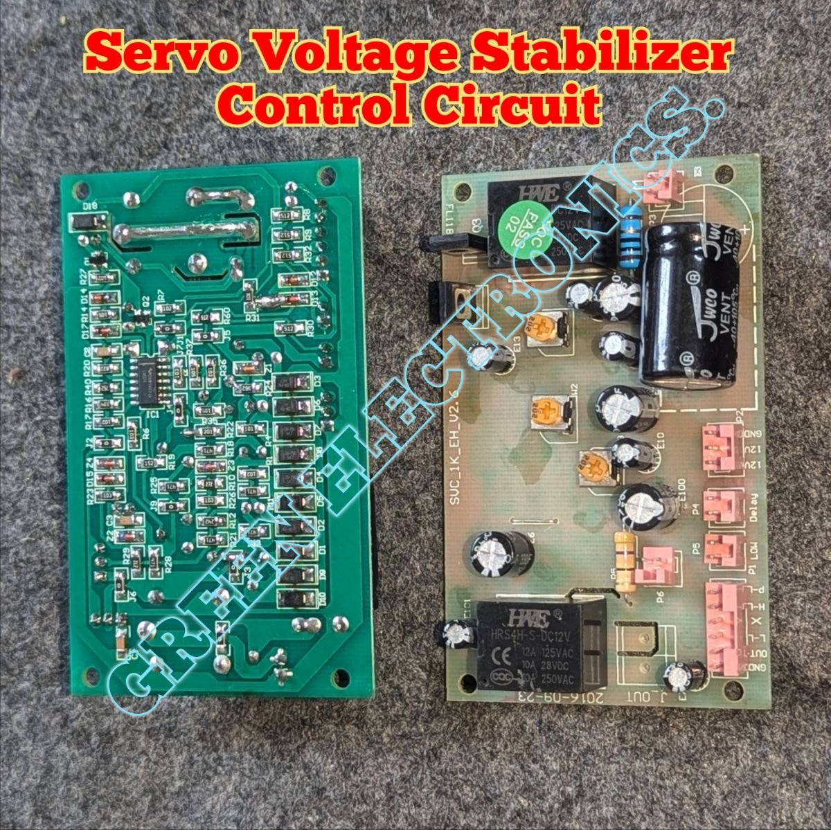 Servo Type Voltage Stabilizer Control Circuit Automatic Stabilizer Module