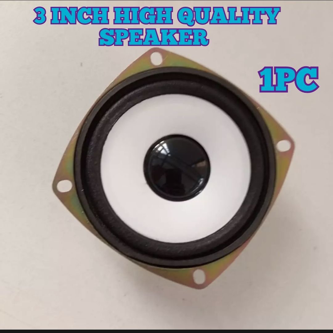 1pc 3 Inch Speaker 4rth Genaretion Speaker 3 Inch 4 Ohm 10W Audio Speaker Amplifier 3" Inch 75mm Speakers For Audio Home Entertainment Amplifiers