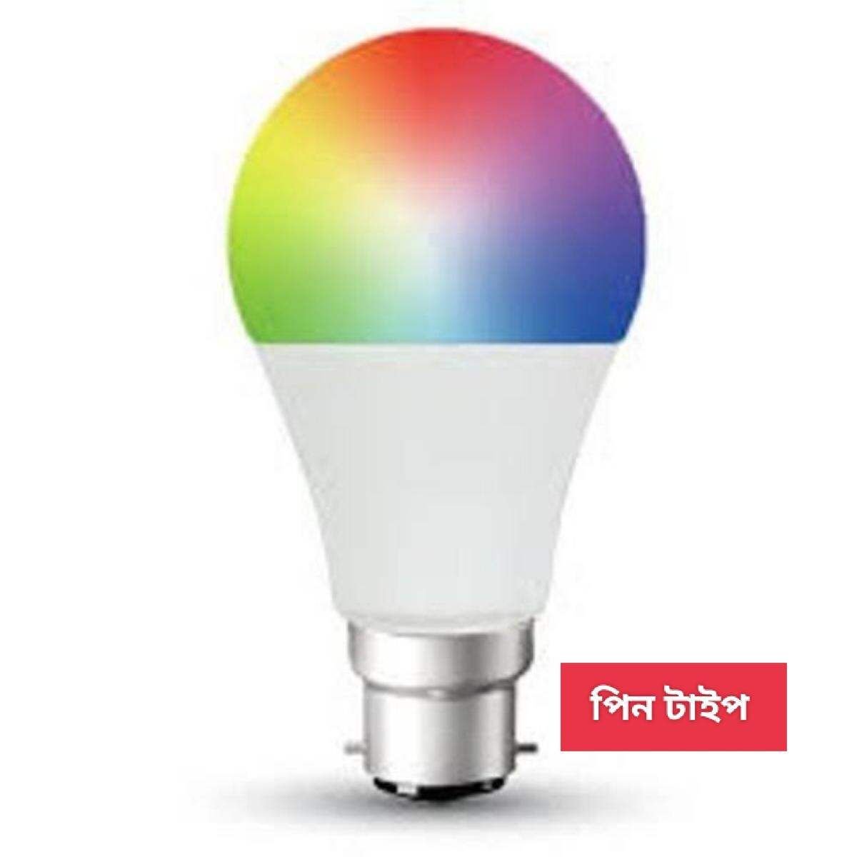 Colorful Led Light Multicolor Led Bulb Rgb Led Light 7 color flowing led bulb