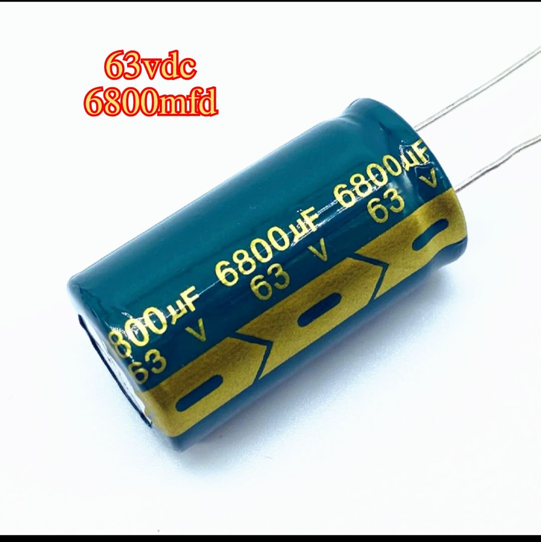 63v 2pis 6800uf 63vdc Aluminum Electrolytic Capacitor 63v6800UF 22*40MM 63v 6800uf 22x40 Electrolytic capa Electrolytic capacitor 6800uf 63v