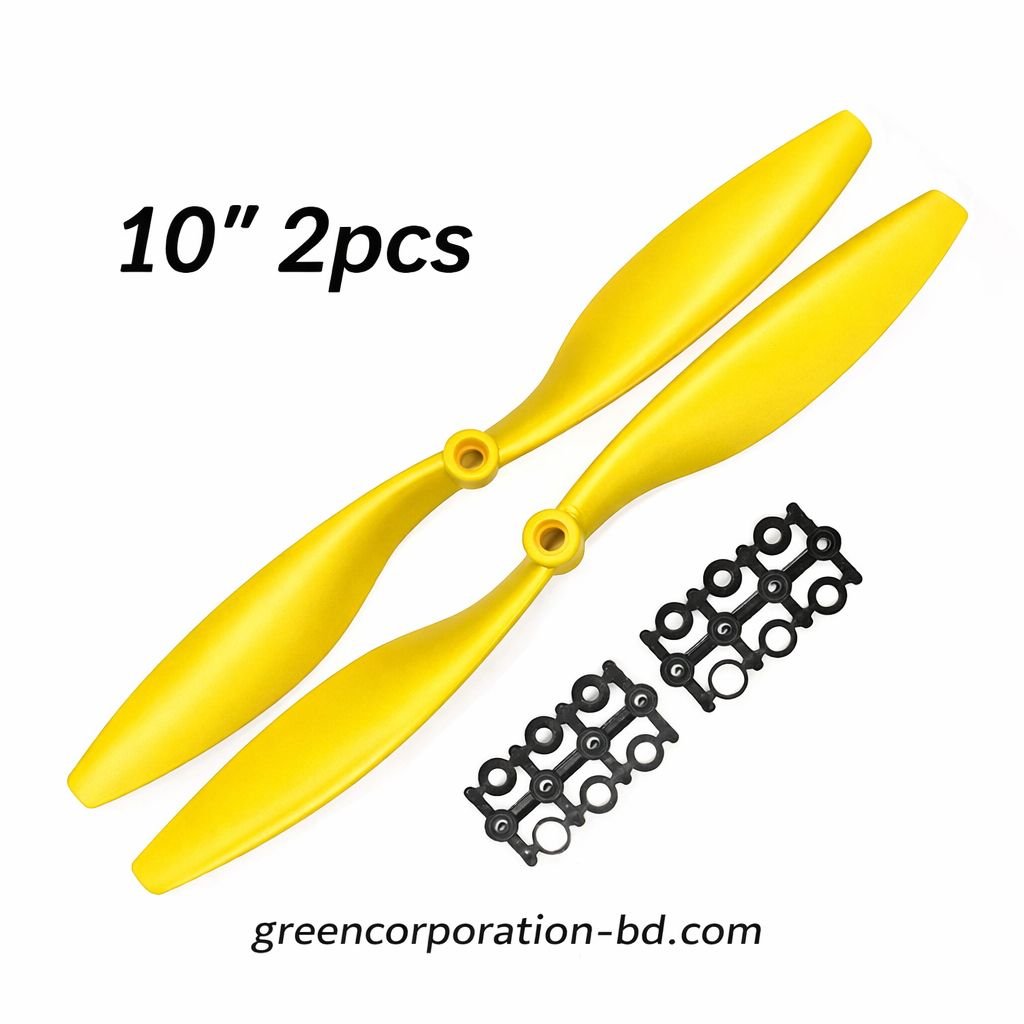 2Pcs Carbon Nylon 1045 10 Inch 10X4.5 Propeller (1Set = 1CW 1ECW PAIR) for Drone Plane Boat Multirotor