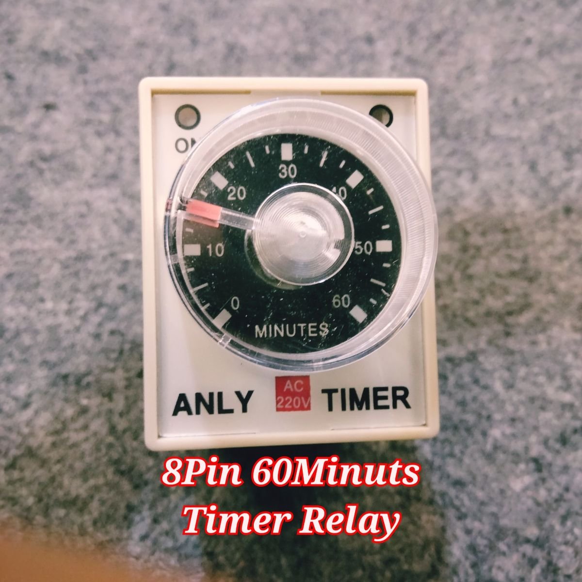 60 Minuts 220Vac Timer Relay