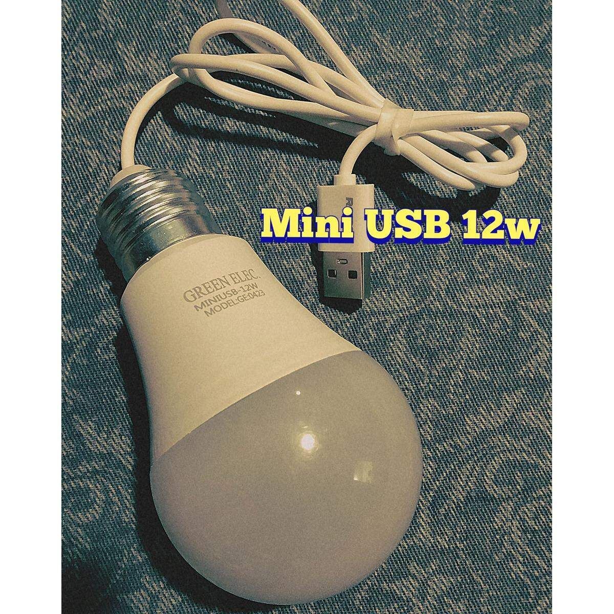 Mini USB Bulb and Led Light- White Color