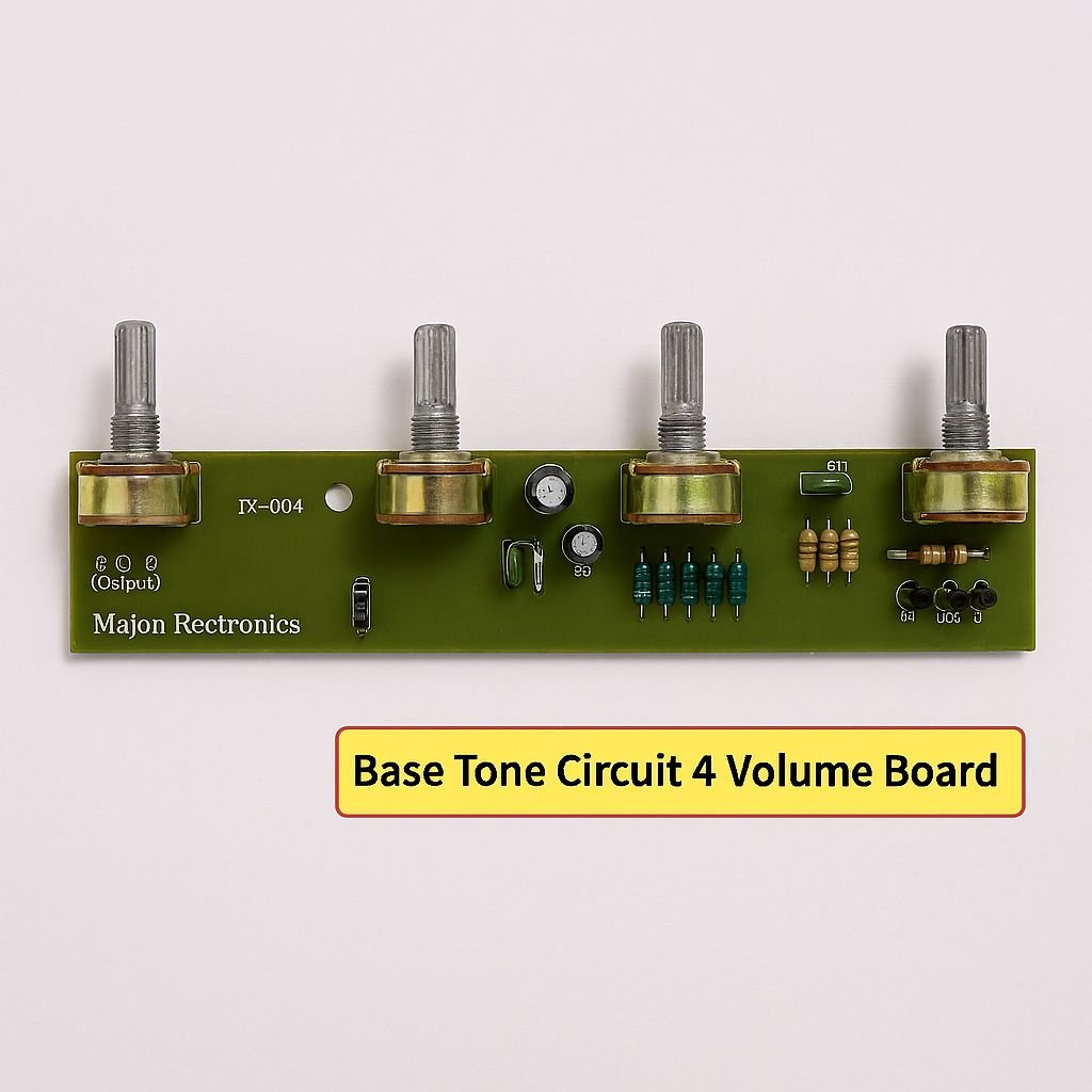 Base Tone Circuit 4 Volume Base tone Circuit Board For Amplifier