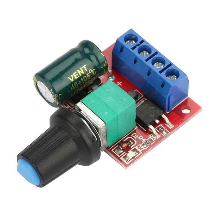 High-Quality 5V-28V 12V 24V 5A PWM DC Motor Speed Control Switch Controller Volt Regulator LED Dimmer Tool Professional - Precision DC Motor